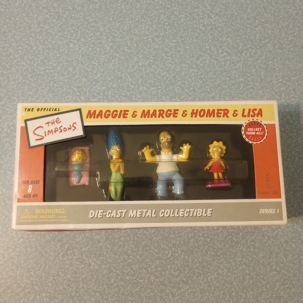 The Simpsons Die-Cast Metal Collectible Set